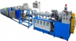 Extrusion  and vulcanization line for EPDM lining