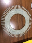 fire hose circular loom shredding wheel for plain and twill weave